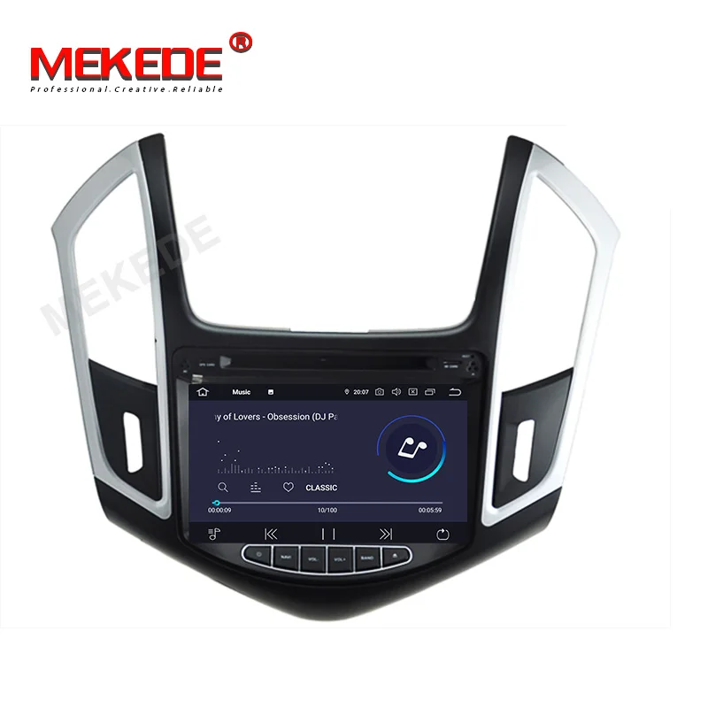 MEKEDE Android 9,0 px30 Автомобильный мультимедийный плеер для 2013 Chevrolet Cruze gps Navi 2din Автомагнитола с сенсорным экраном головное устройство