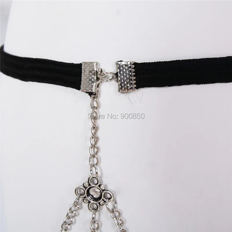 Новинка модная цепочка серебряного цвета в готическом стиле с монетами