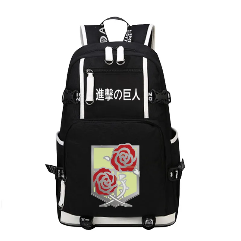 Рюкзак с принтом из аниме атака на Титанов|bag mochila|backpack fashionfashion backpack |