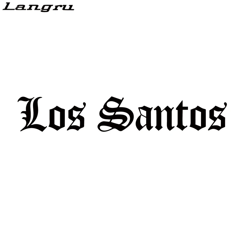 Виниловая наклейка Langru Los Santos игровая компьютерная консоль для Grand Theft Auto Gamer Jdm|vinyl