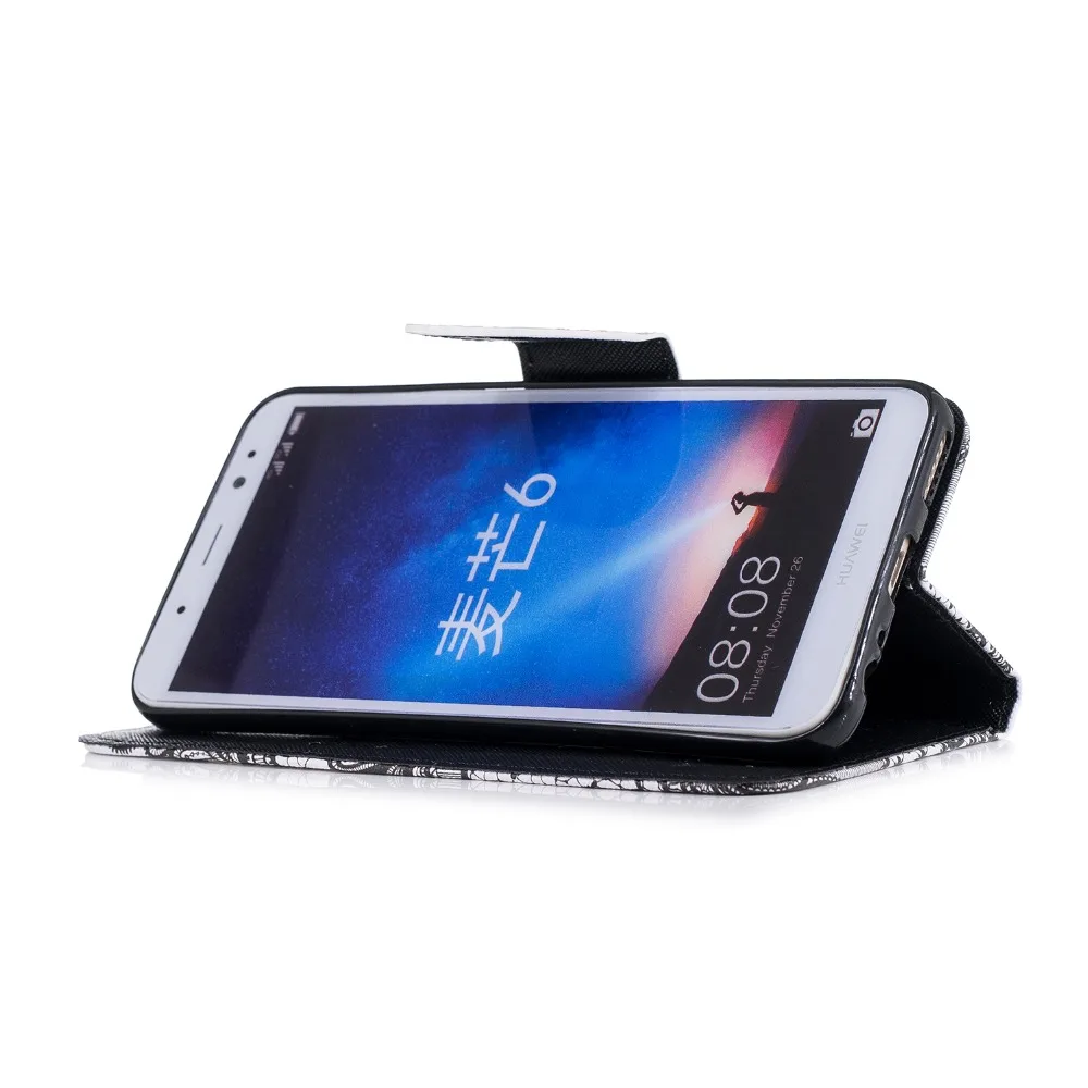 3D PU кожаный флип чехол для huawei mate 20 10 Lite 360 Защита Магнитная подставка Coque Pro