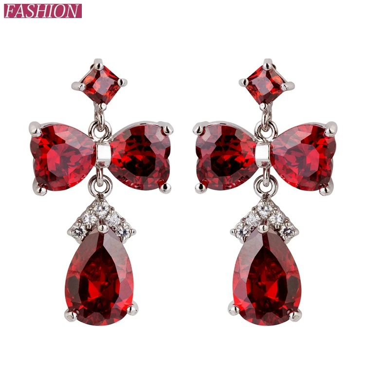 2014 Cubic Zircon popular South Korean style earrings exaggerated retro Austria crystal lady | Украшения и аксессуары