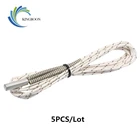 Патронтажный нагреватель KINGROON, 5 шт.лот, 12 В24 В, 50 Вт, 6*20 мм, нагревательная трубка для V6, J-Head, экструдер, 3D принтер, часть картриджа, трубка