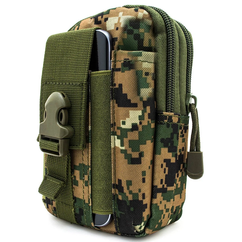 Smartphone Universal Multipurpose Tactical Cover Tan Holster EDC Security Pack Carry Case Pouch Belt Waist Bag Gadget Money Pock |