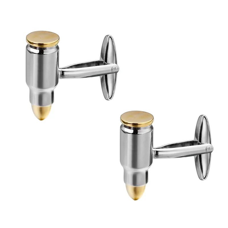 Высококачественные Медные золотые пули от производителя KC свадебные запонки