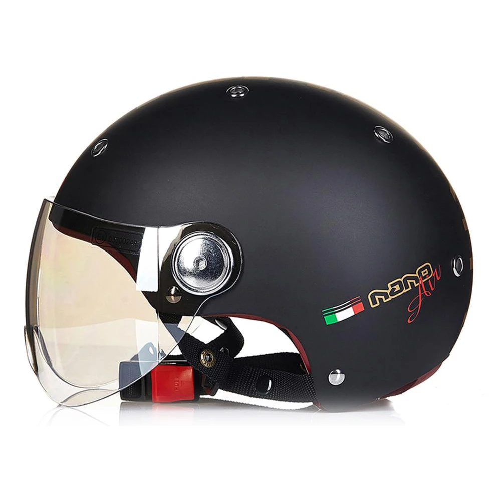 BEON Новый Ретро мотоциклетный шлем Чоппер крушение Кафе Racer винтажный мотоцикл