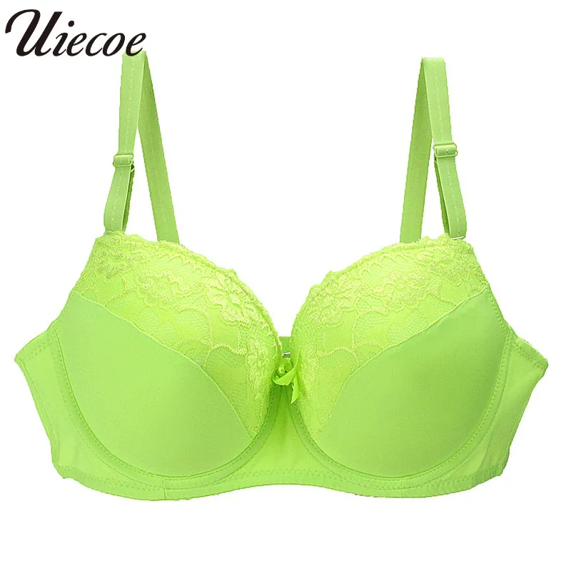 UIECOE/Большие размеры 36 38 40 42 C D Cup Брендовое сексуальное женское нижнее бельё