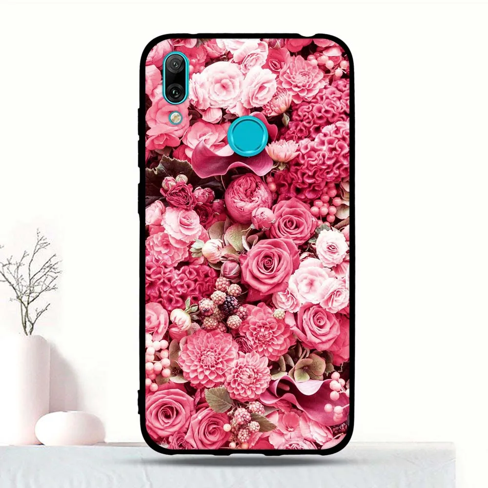 Для huawei Y7 Y7 Prime Y7 Pro чехол силиконовый для huawei Enjoy 9 мультяшный 3D принт Funda бампер чехол 6,2" чехол для телефона - Цвет: 11