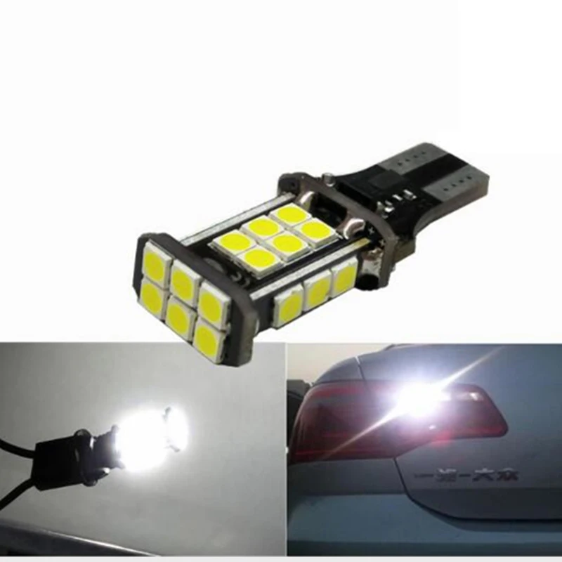 T15 W16W 5 W 921 912 супер яркий 3030 24 SMD светодиодный CANBUS без ошибок OBC автомобильный
