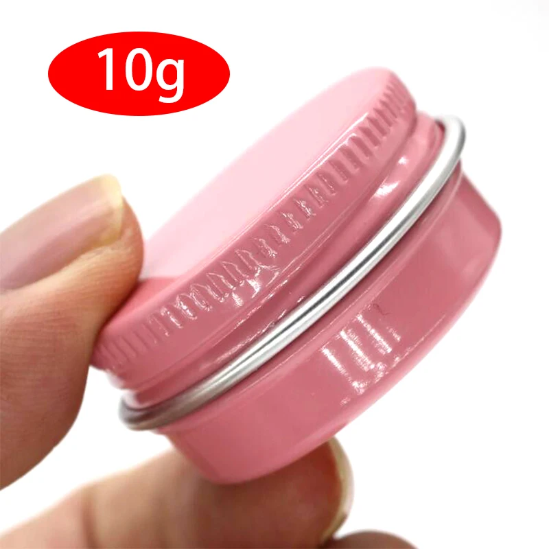 10 г мл алюминиевые металлические розовые золотые банки профессиональный