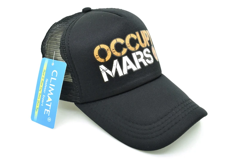 Кепка-бейсболка CLIMATE OCCUPY MARS Expanse Rocket Mars Мужская шапочка из спандекса Мужская шляпа наружная космическая мускус летние бейсбольные кепки в стиле хип-хоп шляпа мужская