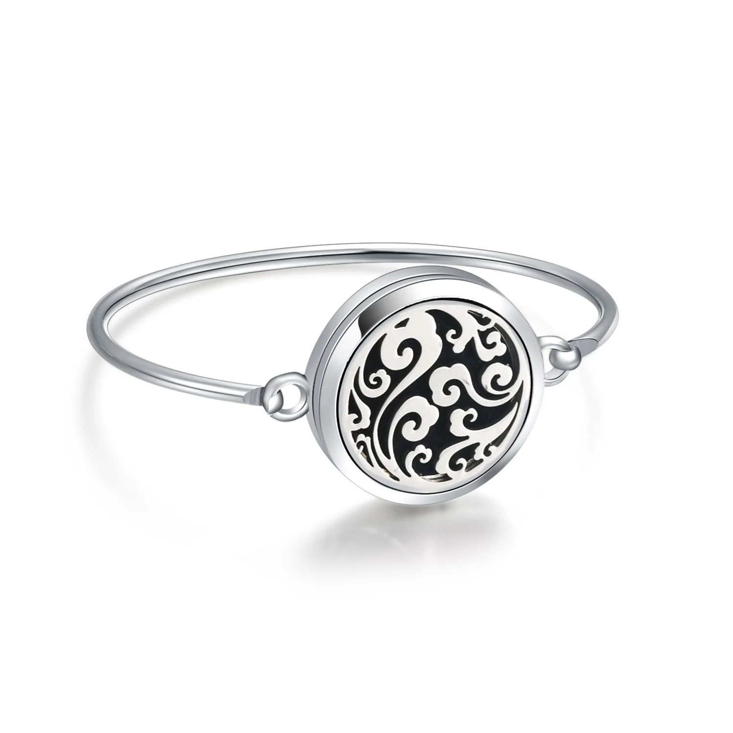 

New wave Stainless Steel Aromatherapy Bracelet Diffuser Jewelry Perfume Essential Oil Diffuser Aroma Bracelets women men