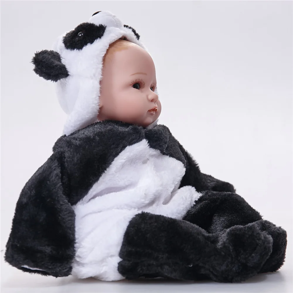 LEOOFU 18 дюймов милый bebe возрождается тело куклы силиконовые для новорожденных и