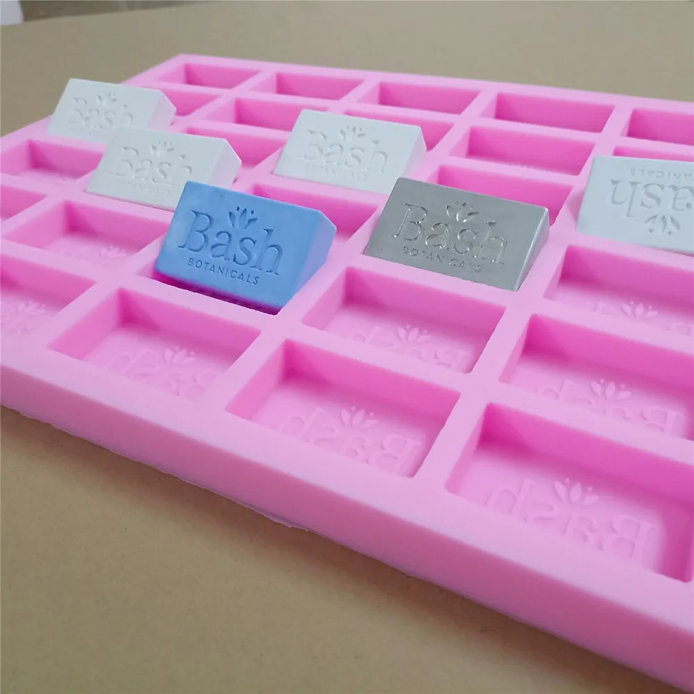 Custom Multiple Soap Mold Chocolate Molds Loaf Bar Mould Silicone With Brand Logo | Дом и сад