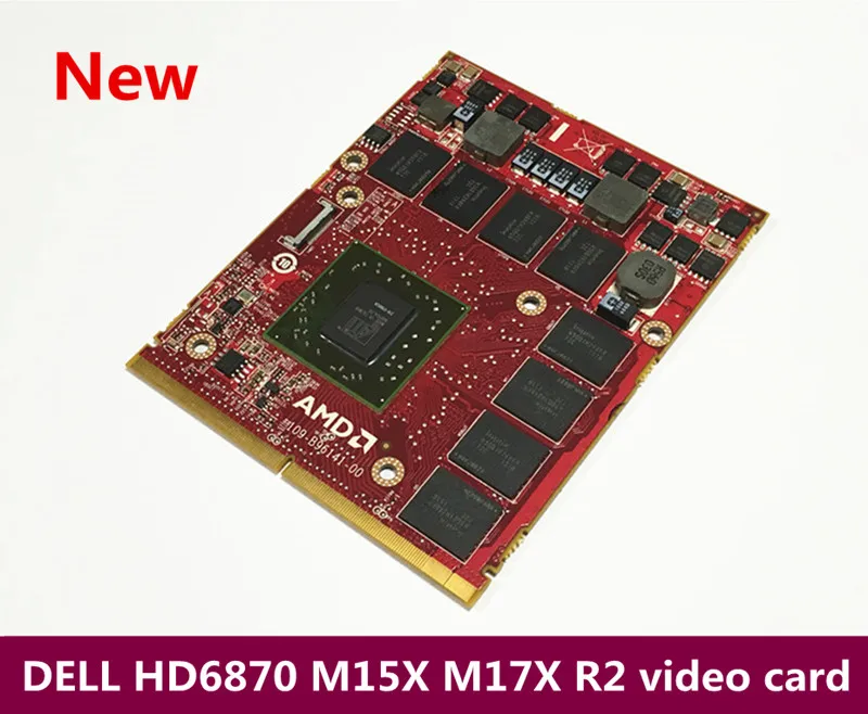 

Видеокарта DDR5 для ноутбука DELL HD6870 M15X M17X R2