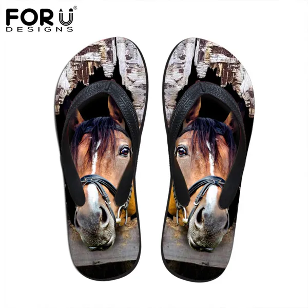 C0354AB FORUDESIGNS/крутой Панк-Череп; дизайнерские мужские вьетнамки с зомби; модные летние пляжные резиновые шлепанцы; мужские сандалии на плоской подошве - Цвет: C0354AB