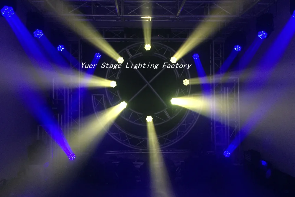 7X15 Вт RGBW 4в1 led Mini Bee Eye Moving Head Wash Beam Lights lamp 4 60 градусов Zoom Angle DJ Disco Professional Stage