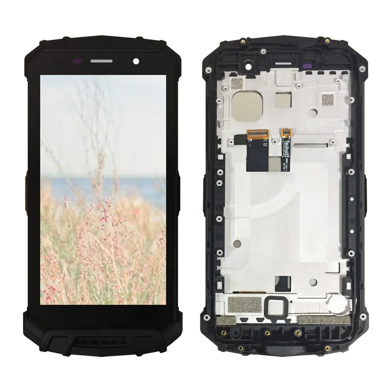 5 2 ''Для DOOGEE S60 LCD lcds дисплей + кодирующий преобразователь сенсорного экрана в