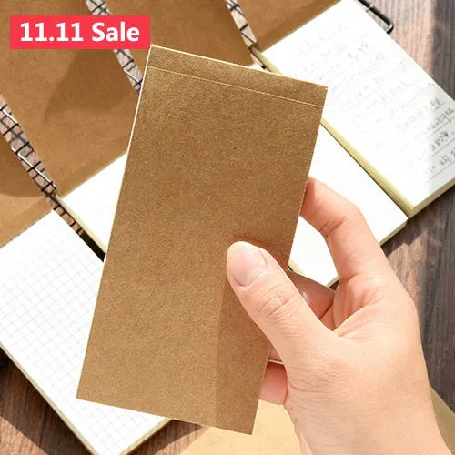 Pocket Kraft Paper Memo Pad Notepad Stationery Scrapbooking Notes To Do List Tear Checklist Note | Канцтовары для офиса и дома
