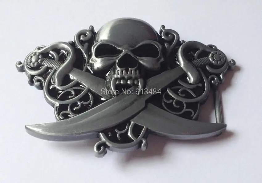 Новая деталь в виде черепа, подходящая для широкого ремня 4 см. Бесплатная доставка