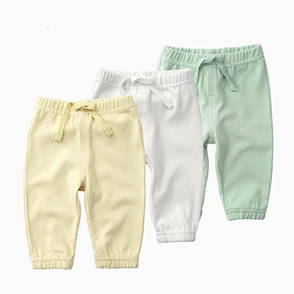 2022 new bornBaby Pants Drawstring Casual children Leggings soft 100% cotton baby girl dress fashion kid daily infantil | Детская одежда