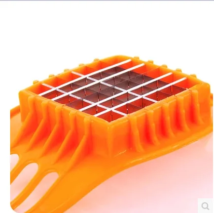 Шт. новые ПВХ + Нержавеющая сталь для французского картофеля фри тесак нож