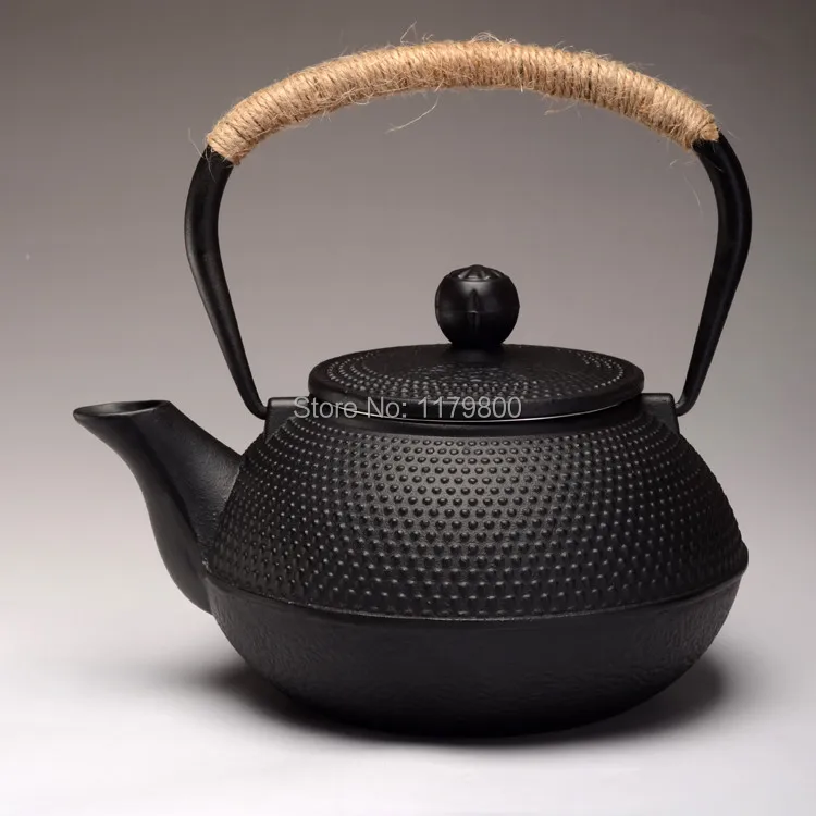 Чугунный чайник в японском стиле Tetsubin с ситечком емкостью 900 мл|teapot kettle|teapot with