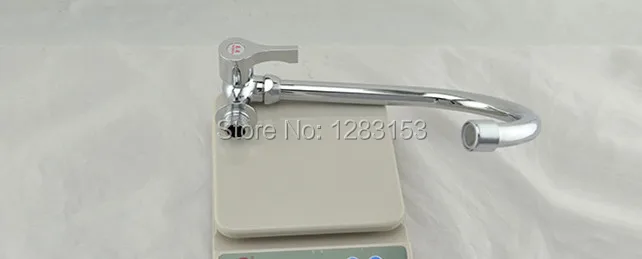 Бесплатная доставка настенный кухонный кран 1 / 2 дюймов на одно Кран кухню