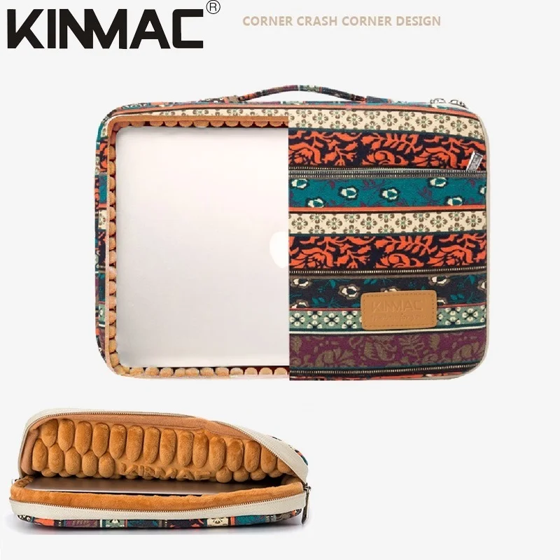 Ударопрочная брендовая сумка для ноутбука Kinmac 12 13 14 15 6 дюйма богемная чехол MacBook