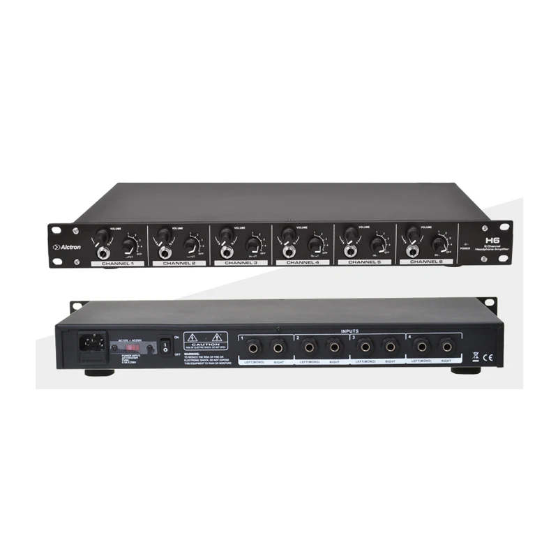 Alctron H6 6 канальный усилитель для наушников высокая мощность сцены или