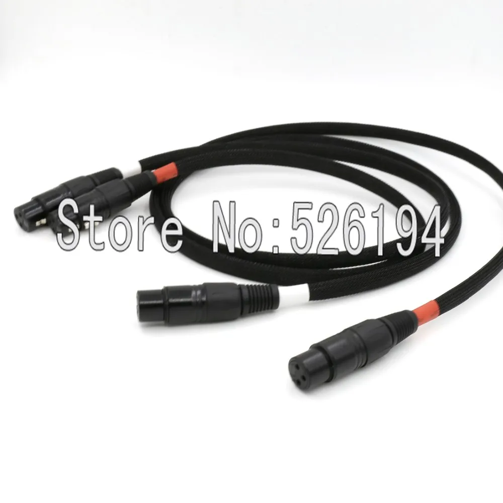 

Free shipping XLR male to XLR female Balance Audio Cable Hifi XLR Male Female Hifi Interconnect Cable 1M