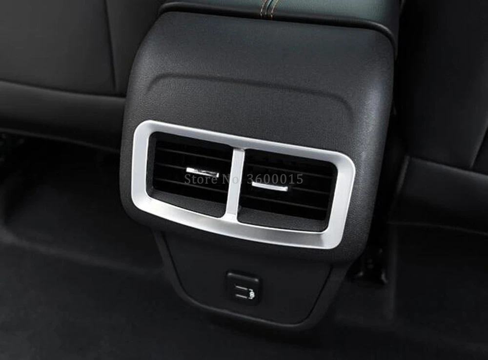 For Chevrolet Holden Equinox 2018-2020 Matte Rear Seat Air Conditioner Vent Outlet Cover Trim Frame Interior Car Accessories | Автомобили