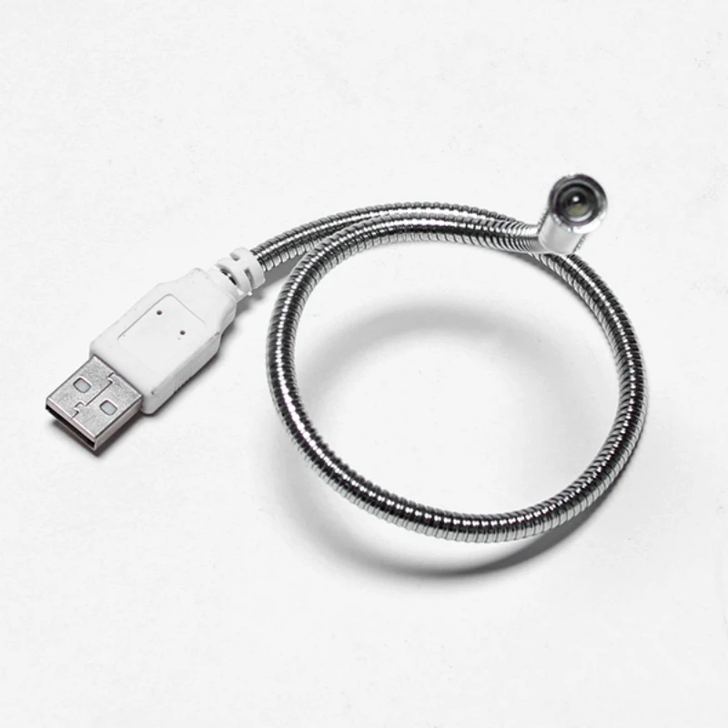 Мини USB светодиодный светильник гибкий для ПК ноутбук Яркий белый черный