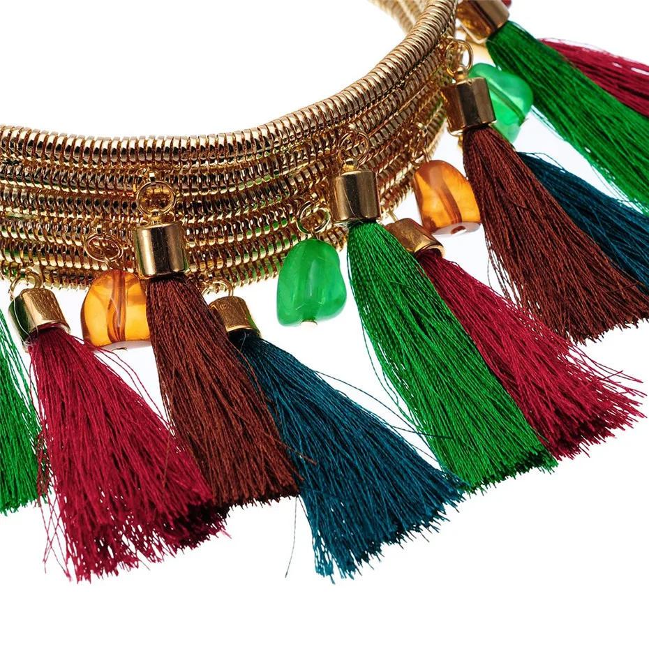 Женское Массивное колье-чокер винтажное ожерелье из сплава с подвеской в форме