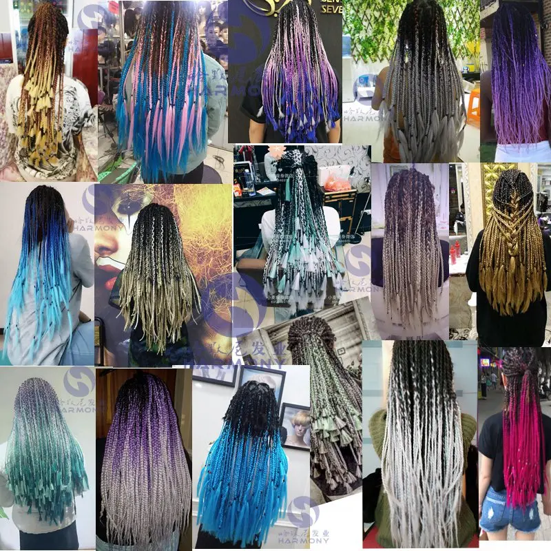 Шикарные шикарные волосы Desire for hair 24 дюйма 100 г микс синтетических косичек для