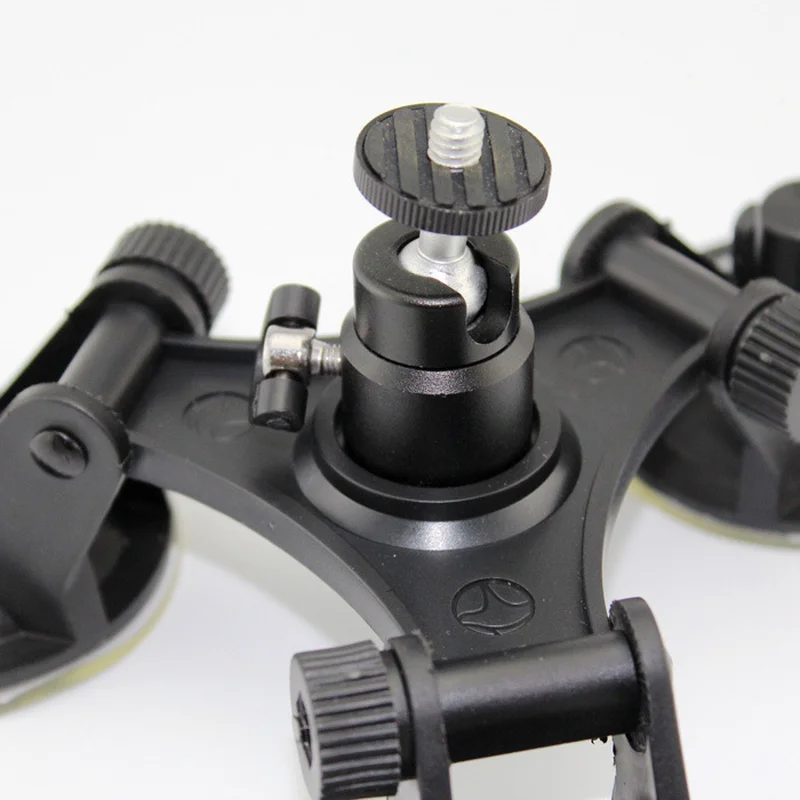 Треугольная треугольная присоска Gimbal мощная для GOPRO SJCAM Xiaoyi Xiao Yi|Фоллоу фокус| |