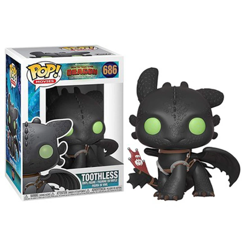 Funko POP футболка с изображением героев мультфильма Как приручить дракона 10 см