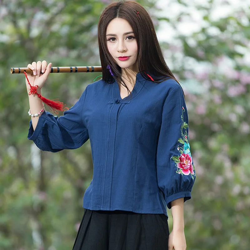 Летняя футболка Женская Harajuku Цветочная вышивка Camisetas Mujer Футболка Camisa Feminina топы