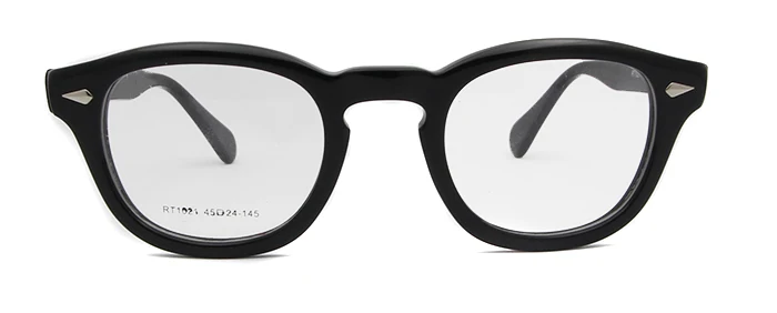 Очки oculos Johnny Depp круглые винтажные очки ручной работы в ретро стиле оптические по