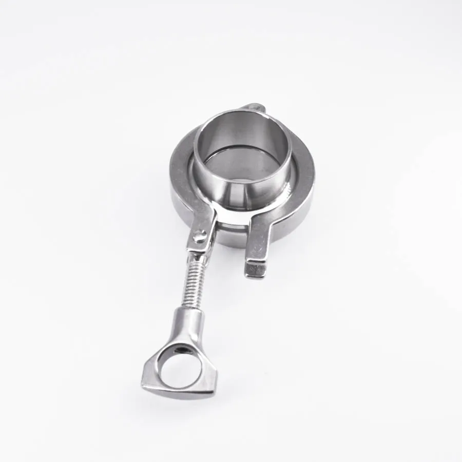 1 5 &quotTri Clamp x 38 мм 1-1/2&quot труба OD санитарно 2 шт. SS304 сварочные наконечники + зажим