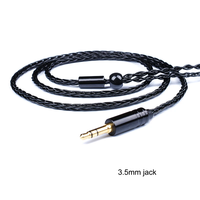 3 5 мм 8 ядро DIY 0 78 2 pin кабель для Уэстон TFZ 1964 w4r um3x es3 es5 наушники с серебряными