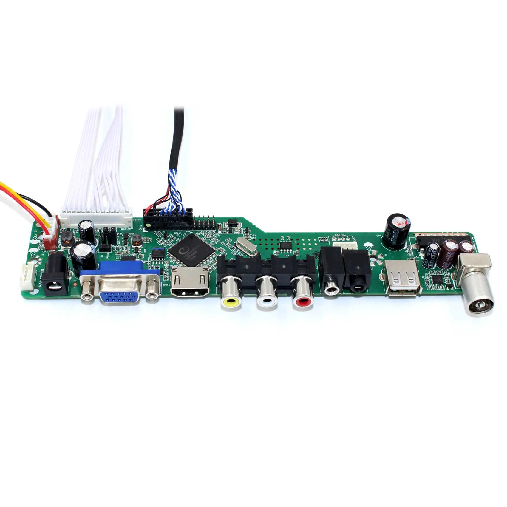 ТВ + H DMI VGA AV USB аудио ЖК дисплей контроллер материнскую плату T.V56.03 работа в течение