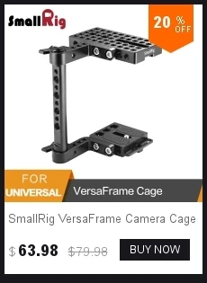 SmallRig Универсальный микрофон держатель зажим DSLR камера для пулемета крепление для микрофона зажим-1993