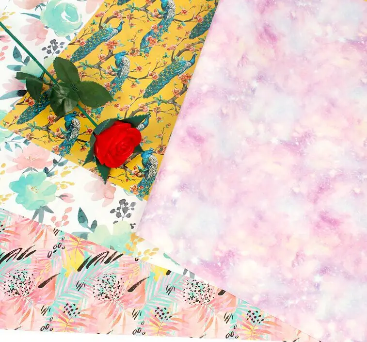 Flamingo Unicorn Rainbow Dinosaur Gift Wrapping Paper for Birthday Bridal Showers Baby Showers Party Supplies Favors Gift Wrap