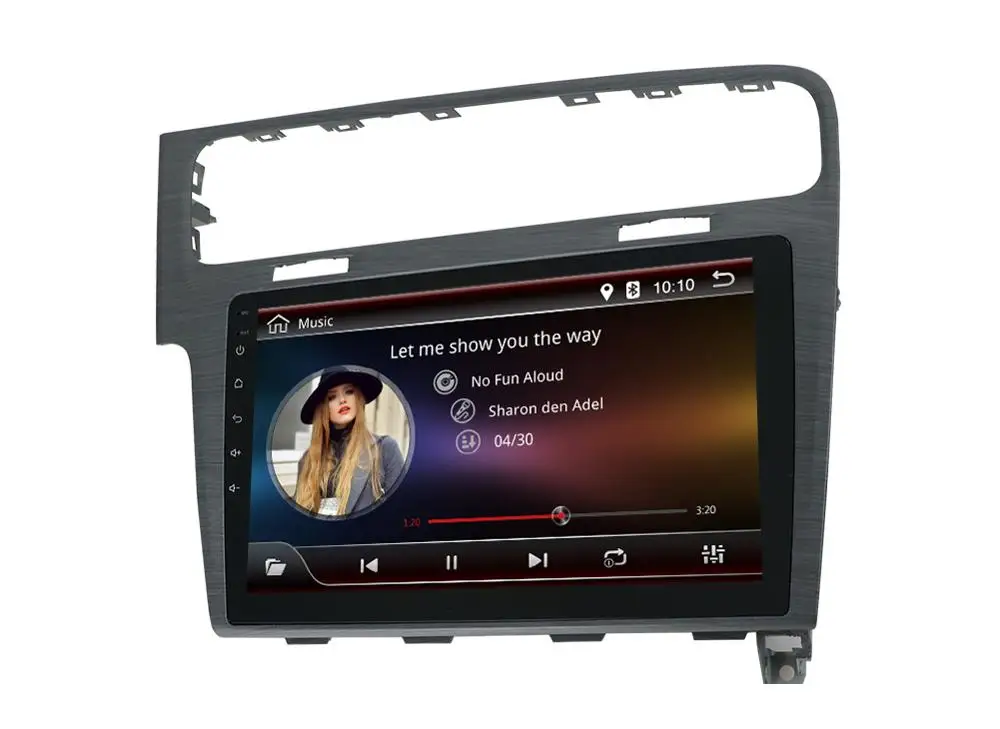 4G ram+ 64G rom для Volkswagen Golf 7 2013- автомобильный навигационный GPS радиоприемник Wifi BT Рулевое колесо управление 8 ядро Android 9,0