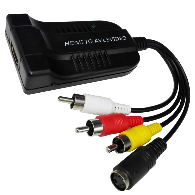 Адаптер преобразователя видео AV CVBS 1080P HDMI-штекер RCA для ТВ | Электроника