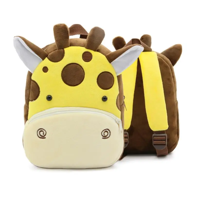 New Kawaii Stuffed Plush Kids Baby Toddler School Bags Backpack Kindergarten Schoolbag for Girls Boys 3D Cartoon Animal | Багаж и сумки