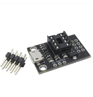 1 шт. Подключаемая макетная плата для ATtiny13A/ATtiny25/ATtiny45/ATtiny85 редактор