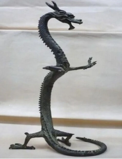 

Chinese Characteristics exquisite handmade bronze dragon statue bronze factory outlets