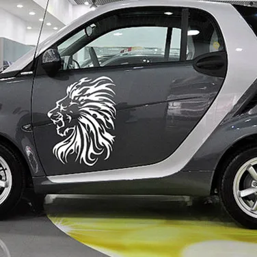 Дизайн 1 шт. 60 см креативные Лев автомобиля головки двигателя крышка Декор